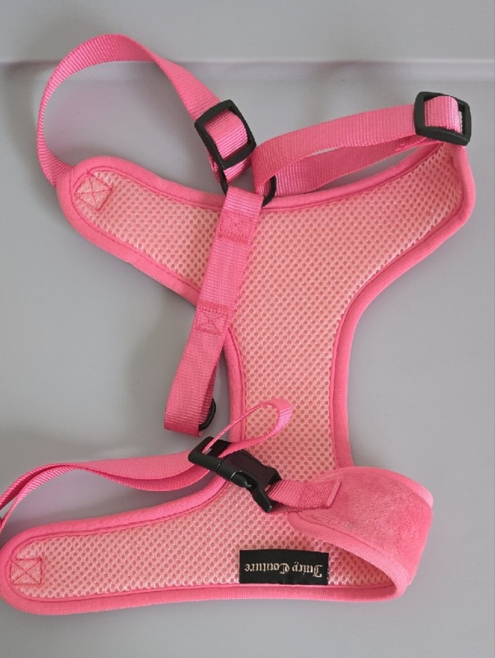 Juicy Couture Bright Pink Crystal DOG Harness - Picture 2 of 3